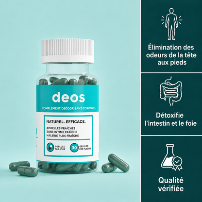 DEOS | Complément Anti-Odeur Naturel