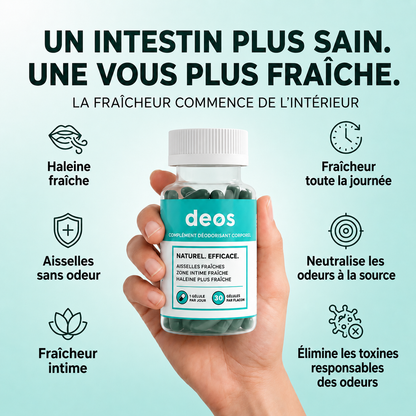 DEOS | Complément Anti-Odeur Naturel